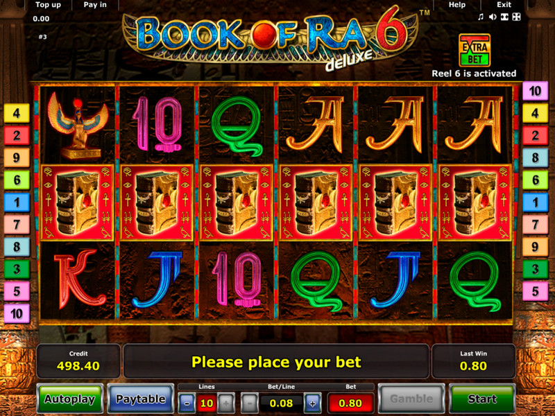 Slot Machines Book of Ra deluxe 6 Echtgeld ohne anmeldung trustly